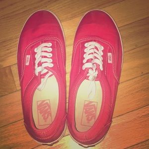 Red Vans